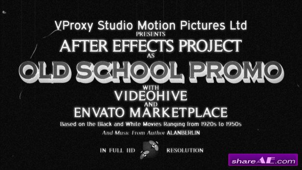 Videohive Old School Promo Pack Videohive Old School Promo Pack