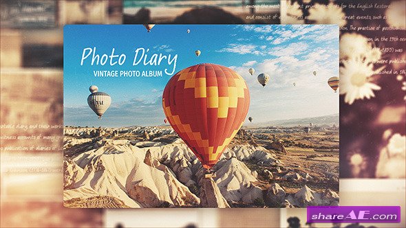 Videohive Photo Diary - After Effects Templates