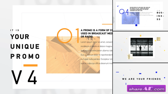 Videohive Unique Promo v4