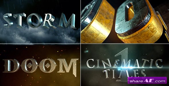 Videohive Cinematic Title 1