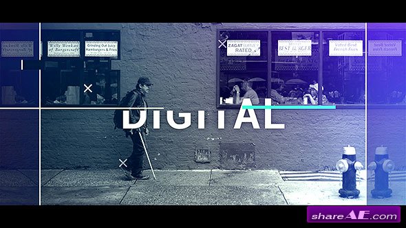 Videohive Glitch Intro 19544478