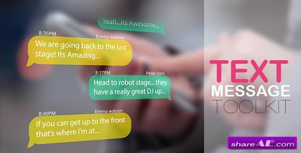 Videohive Text Messages | Text Message Kit Videohive Text Messages | Text Message Kit