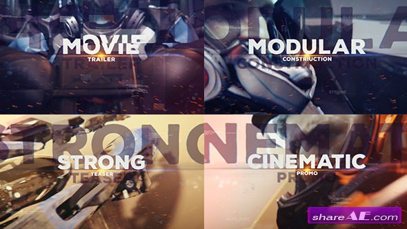 Videohive Epic Glitch Trailer