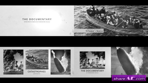 Videohive The History in Photos