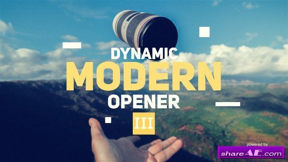Videohive Dynamic Modern Opener III Videohive Dynamic Modern Opener III