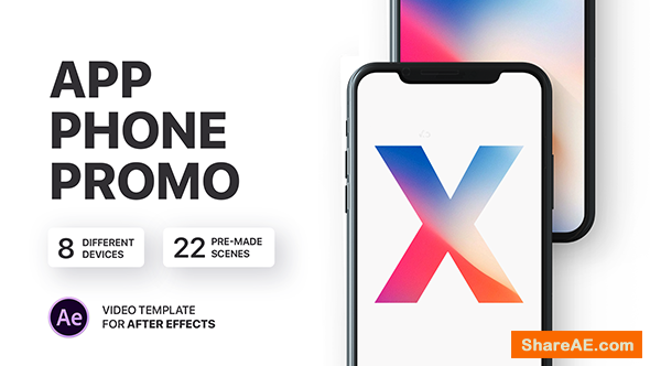 Videohive Phone X - App Presentation