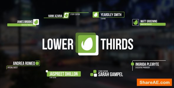 Videohive Lower Thirds 17995667 Videohive Lower Thirds 17995667