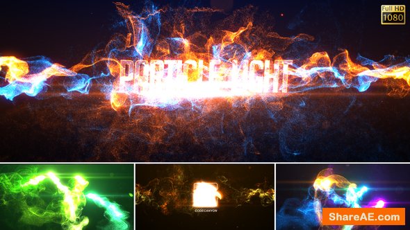 Videohive Particle Light Reveal 22385801