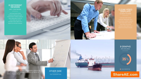 Videohive Clean Video Displays