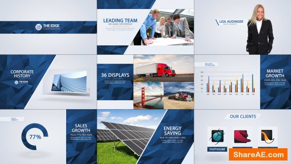 Videohive The Edge - Corporate Video Package
