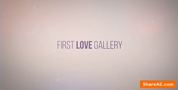 Videohive First Love Gallery
