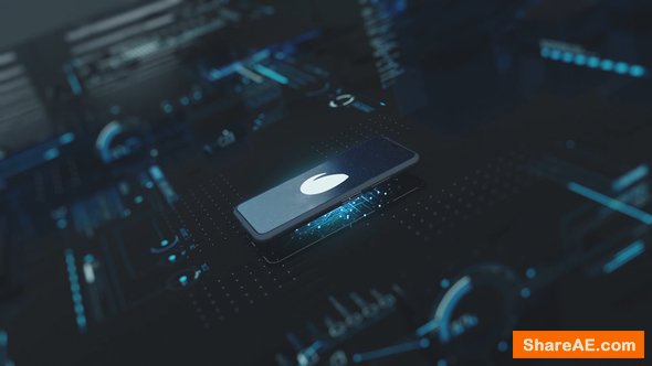 Videohive Phone Logo Reveal