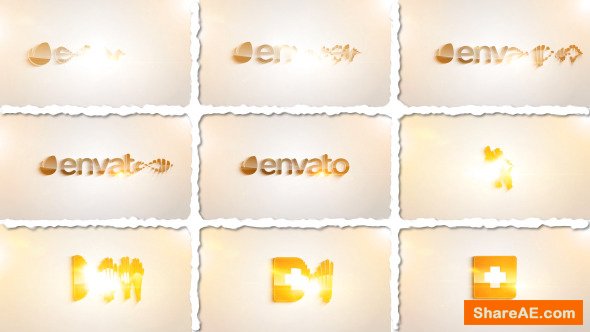 Videohive Clean 3D Flip Logo Videohive Clean 3D Flip Logo
