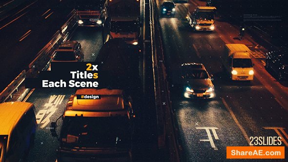 Videohive Double Titles Parallax Presentation Videohive Double Titles Parallax Presentation