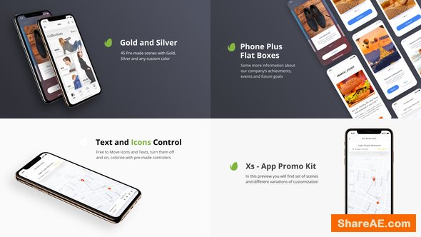 Videohive Xs - App Presentation Kit