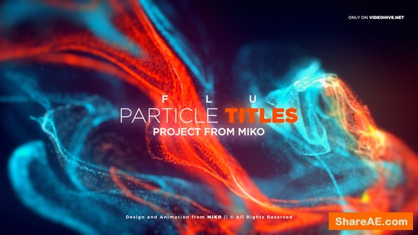 Videohive FLU - Particles Titles Videohive FLU - Particles Titles