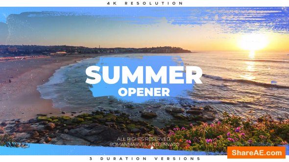 Videohive Summer Opener 22177202 Videohive Summer Opener 22177202