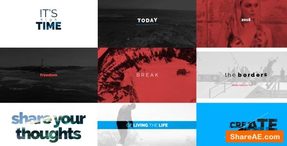 Videohive Fast Stomp Typography Videohive Fast Stomp Typography