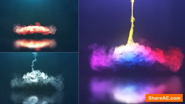 Videohive Spiral Smoke Reveal Videohive Spiral Smoke Reveal