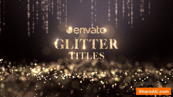 Videohive Glitter Titles Videohive Glitter Titles
