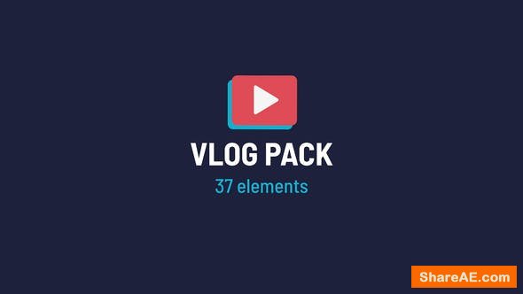 Videohive Vlog Pack Videohive Vlog Pack