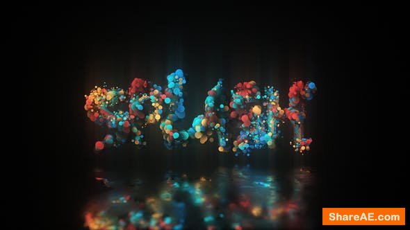 Videohive Glow Particle Logo Videohive Glow Particle Logo
