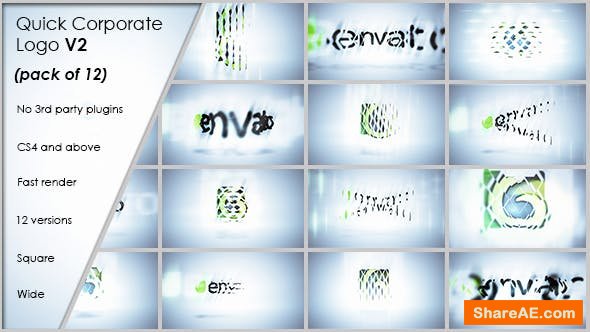 Videohive Quick Corporate Logo V2 Videohive Quick Corporate Logo V2