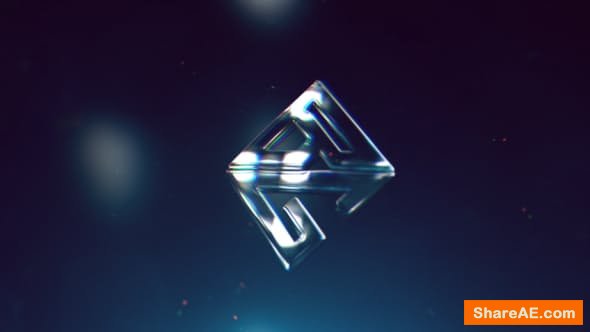 Videohive Chrome Glitch Logo