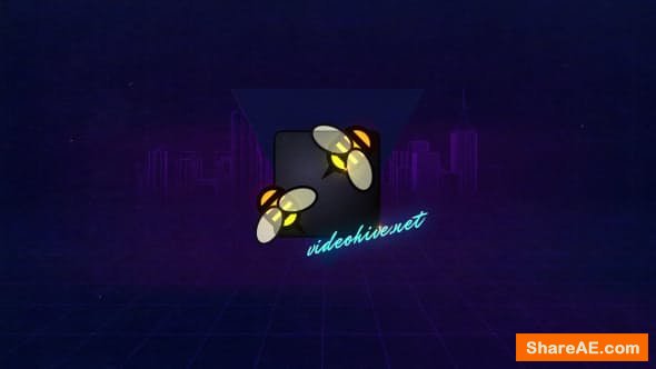 Videohive VHS Logo Opener Videohive VHS Logo Opener