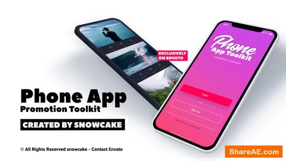 Videohive Phone App Promotion Toolkit Videohive Phone App Promotion Toolkit