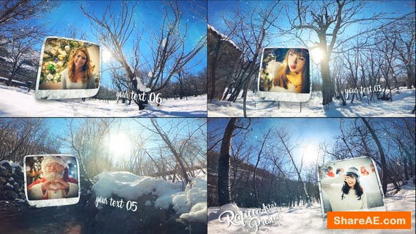 Videohive Winter Slide Videohive Winter Slide