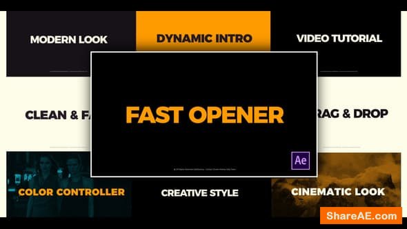 Videohive Clean Fast Opener Videohive Clean Fast Opener