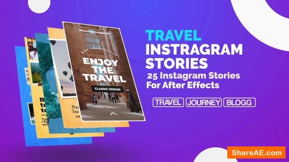 Videohive Travel Instagram Stories Videohive Travel Instagram Stories