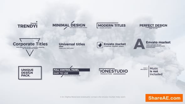 Videohive Clean Titles 20230052 Videohive Clean Titles 20230052