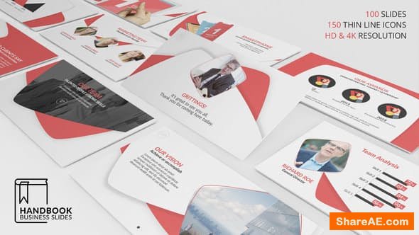 Videohive Handbook Business Slides Videohive Handbook Business Slides
