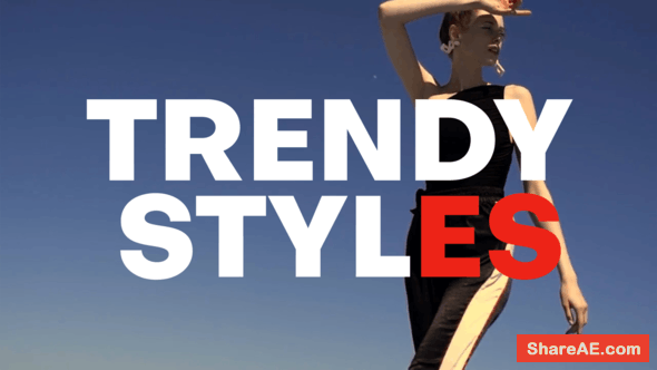Videohive Fashion Opener | Bold Typography Videohive Fashion Opener | Bold Typography
