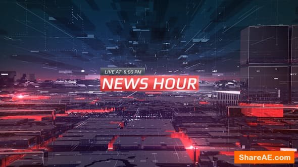 Videohive News Hour - PREMIERE PRO Videohive News Hour - PREMIERE PRO