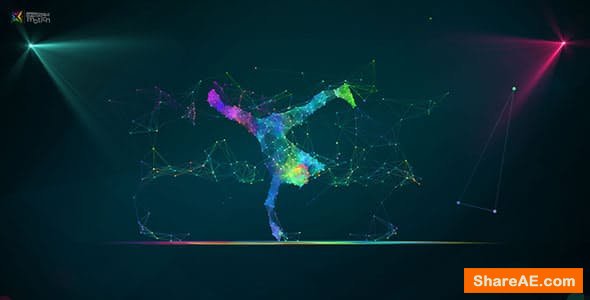 Videohive Plexus Dance Intro Videohive Plexus Dance Intro
