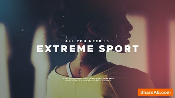 Videohive Extreme Sport Videohive Extreme Sport