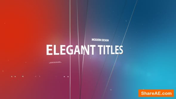 Videohive Elegant Titles 22129065 Videohive Elegant Titles 22129065