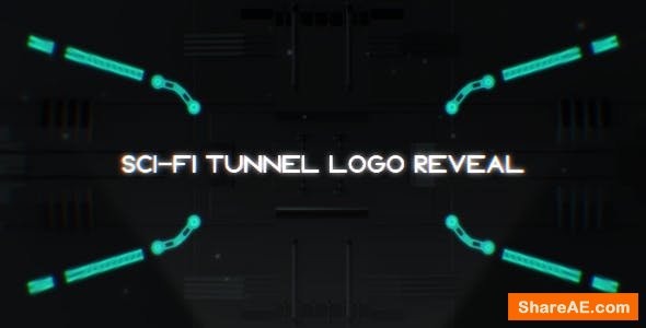 Videohive Sci-Fi Tunnel Logo Reveal Videohive Sci-Fi Tunnel Logo Reveal