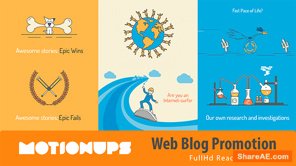 Videohive Web Blog Promotion