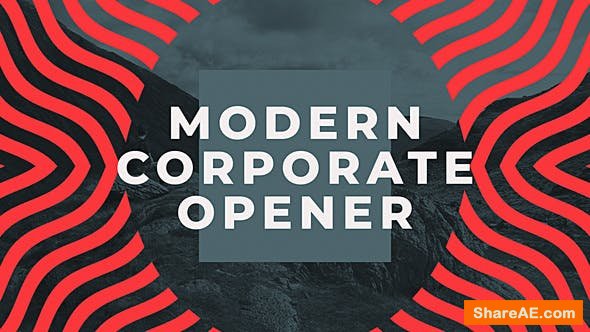 Videohive Modern Corporate Opener Videohive Modern Corporate Opener