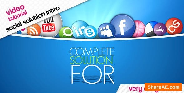 Videohive Bubbles Social Solution Promote Videohive Bubbles Social Solution Promote