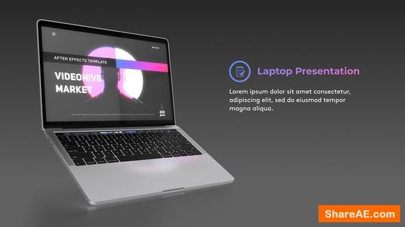 Videohive Laptop Website Presentation