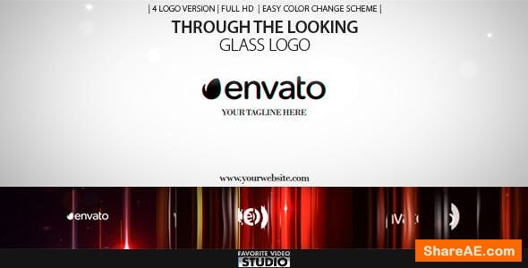 Videohive Through the Looking Glass Logo Videohive Through the Looking Glass Logo