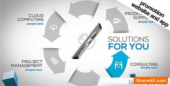 Videohive Promotion Website and App Videohive Promotion Website and App