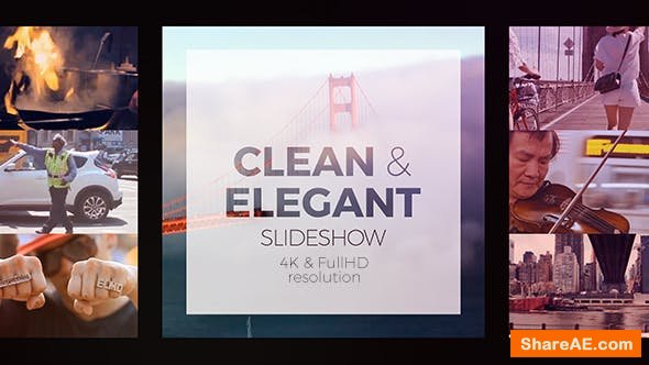 Videohive Clean Elegant Slideshow Videohive Clean Elegant Slideshow