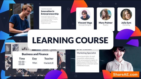 Videohive Learning Course Promo Package Videohive Learning Course Promo Package
