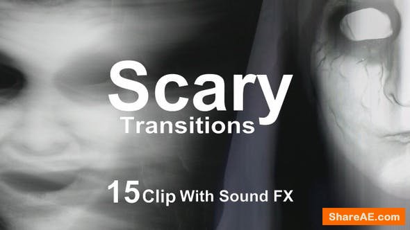 Videohive Scary Transitions - Motion Graphics Videohive Scary Transitions - Motion Graphics